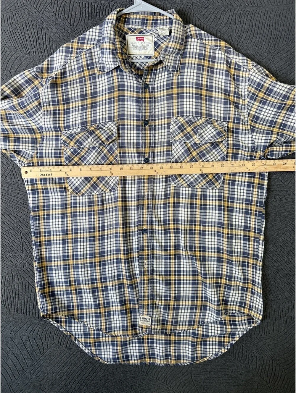 Levi’s Plaid Long Sleeve Shirt Size XL - 1099-1V